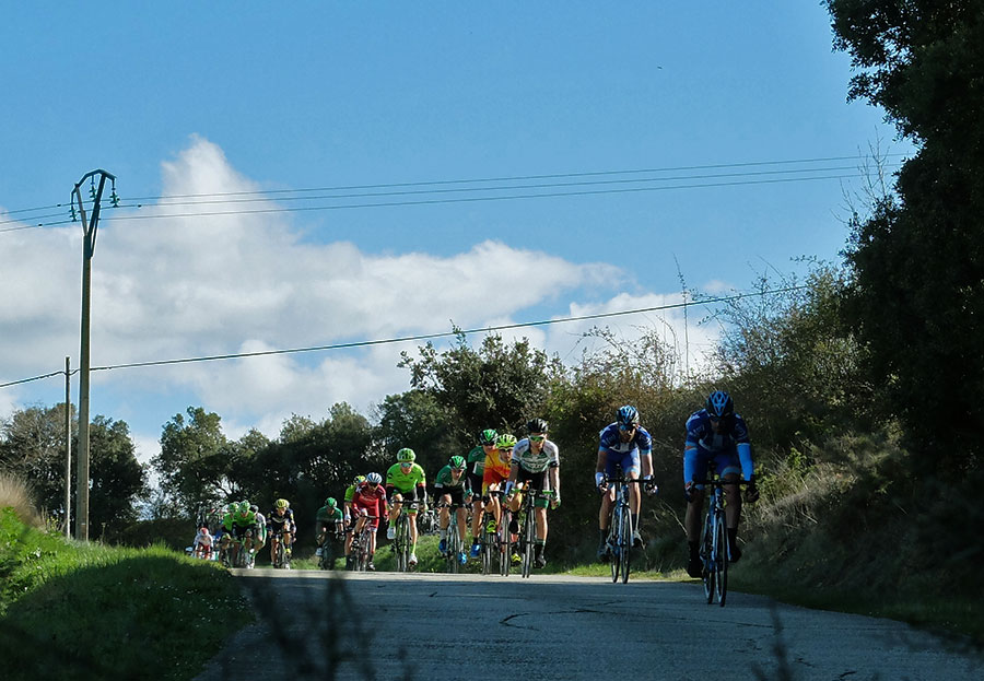 Cyclisme professionnel au Col de Eraul