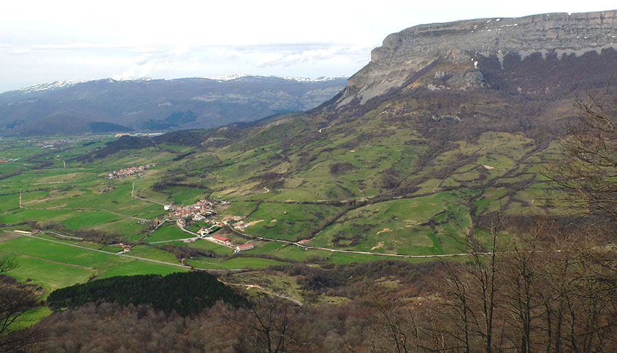 L'imposant Beriain montagne