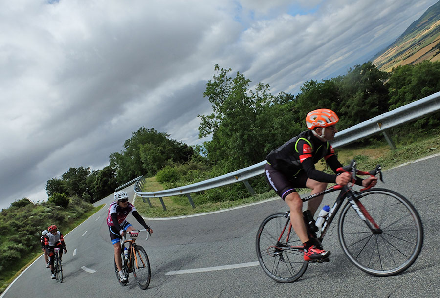 Ciclistes à La Rioja