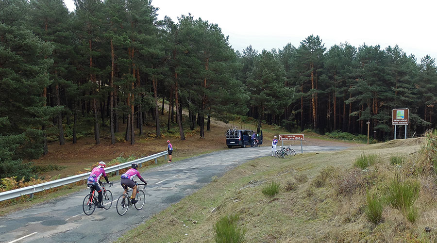 Summit in Sancho Leza